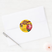 STICKER ROND HONEY BEE AND ROSE ROSE ROSE, OEUVRE DE CONSERVATI (Enveloppe)