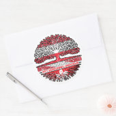 Sticker Rond Hong Kong (Enveloppe)