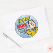 Sticker Rond honnêteté (Enveloppe)