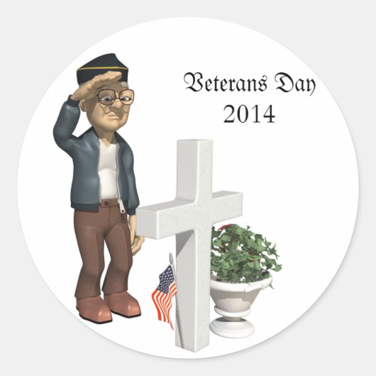 Sticker Rond Honorer nos animaux - (Devant)