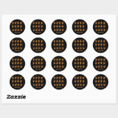 Sticker Rond Hook Em (Feuille)