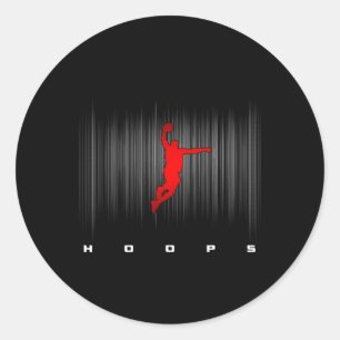 Sticker Rond Hoops Bysketbyll Apparel - Bysketbyll