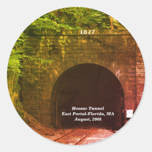 Sticker Rond Hoosac Tunnel East Portal Floride MA