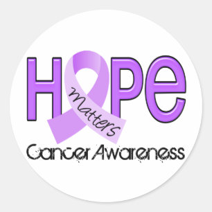 Sticker Rond Hope Matters 2 Cancer général