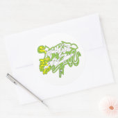 Sticker Rond Hope Never Dies" – Bold Streetwear Statement (Enveloppe)