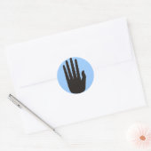 Sticker Rond Hopi Hand dot (Enveloppe)