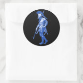 Sticker Rond Hoplite NewEmblem (Sac)