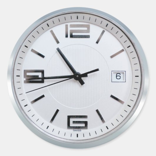 Sticker Rond Horloge (Devant)