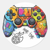 Sticker Rond horloge (Devant)