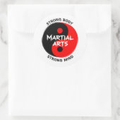 STICKER ROND HORLOGE BKSMA (Sac)