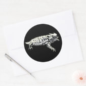 Sticker Rond Horny Toad (Enveloppe)