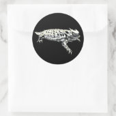 Sticker Rond Horny Toad (Sac)