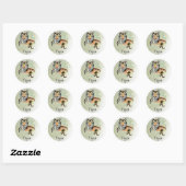 STICKER ROND HOROSCOPES CHINOIS (Feuille)