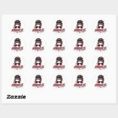 STICKER ROND HORRORLIFE (Feuille)