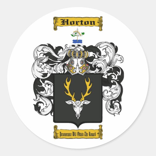 Sticker Rond Horton (Devant)
