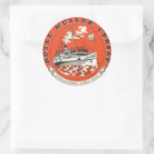 Sticker Rond Hôtel Muller Gersau (Sac)