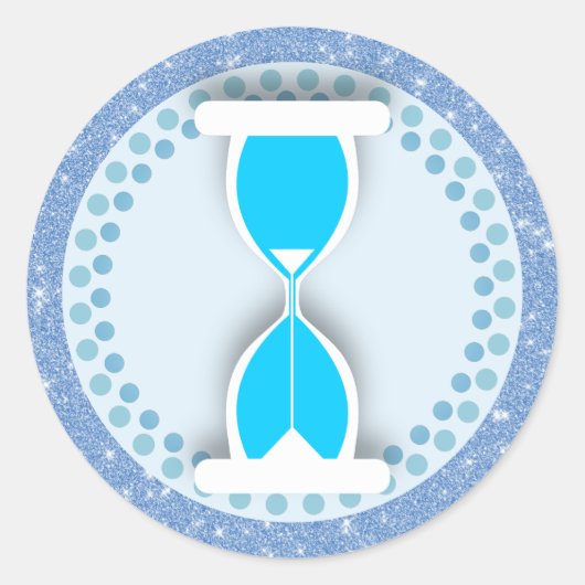 Sticker Rond Hourglass (Devant)