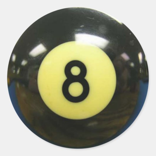 Sticker Rond Hrazy Eights 8) (Devant)