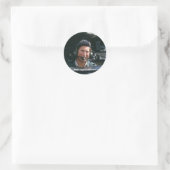 Sticker Rond HRH Prince Charles (Sac)