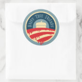 Sticker Rond HTF Oh-BAM ! (Sac)
