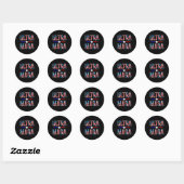 Sticker Rond https://www.zazzle.com/pd/spp/pt-zazzle_sticker?me (Feuille)