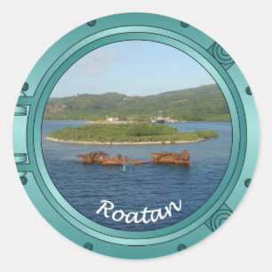 Sticker Rond Hublot de Roatan