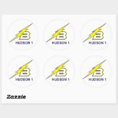 STICKER ROND HUDSON 1 (Feuille)