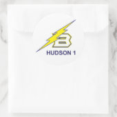 STICKER ROND HUDSON 1 (Sac)