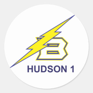 STICKER ROND HUDSON 1