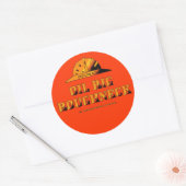 Sticker Rond Huile Roghneck, Oilfield Sticker, Dragage Rigs (Enveloppe)