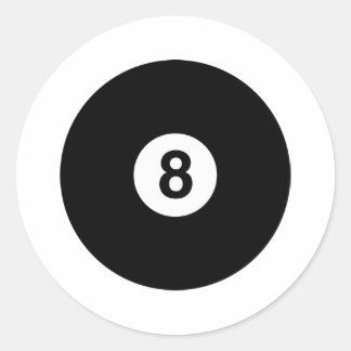 Sticker Rond huit boules