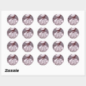 Sticker Rond Humble Cowboy (Feuille)