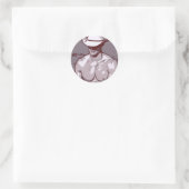 Sticker Rond Humble Cowboy (Sac)