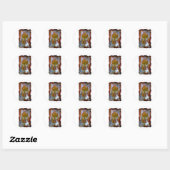 Sticker Rond Humboldt Lily (Feuille)