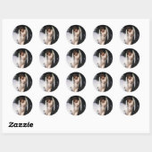 Sticker Rond Humide (L’Amour Mouillé) (Feuille)
