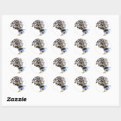 Sticker Rond Humming_Tunes (Feuille)