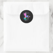 Sticker Rond Hummingbird (Sac)