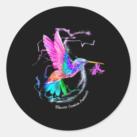 Sticker Rond Hummingbird (Devant)