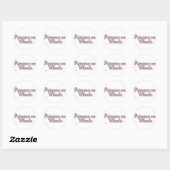 Sticker Rond humour gimp (Feuille)