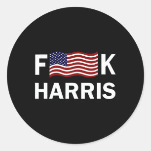 Sticker Rond Humour Politique De La Réputation Conservatrice Ka