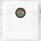 Sticker Rond Humpback (Sac)