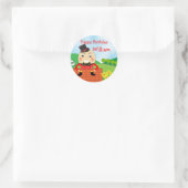 Sticker Rond Humpty Dumpty Nurserty thème de rime (Sac)