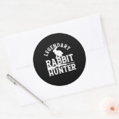 Sticker Rond Hunter lapin légendaire (Enveloppe)