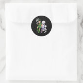 Sticker Rond Hunter X Hunter Gon Et Ua (Sac)