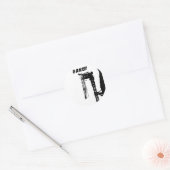 Sticker Rond Hurricane Sandy (Enveloppe)