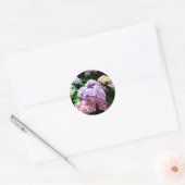 Sticker Rond Hydrangea (Enveloppe)