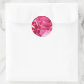 Sticker Rond Hydrangea rose (Sac)