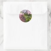 Sticker Rond Hydrangeas Élégantes (Sac)