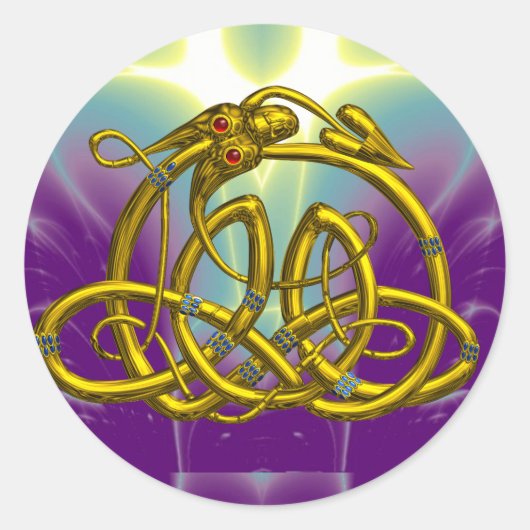 STICKER ROND HYPER DRAGON (Devant)