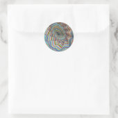 Sticker Rond Hypnotic spiral (Sac)